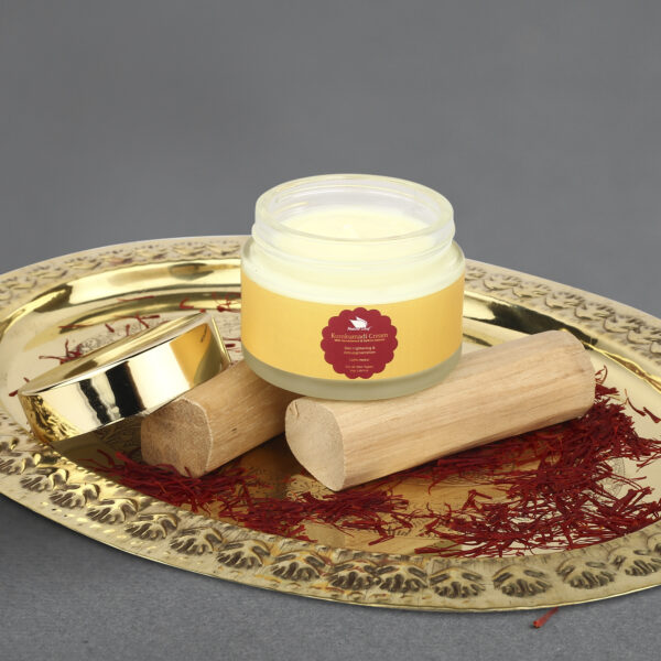 Nature Leaf Kumkumadi Face Cream For Skin Lightening and Anti-pigmentation  For Men & Women (50g) - Image 2