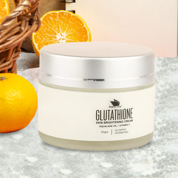 Nature Leaf Glutathione Skin Brightening Face Cream | For All Skin Types | (50g) - Image 3